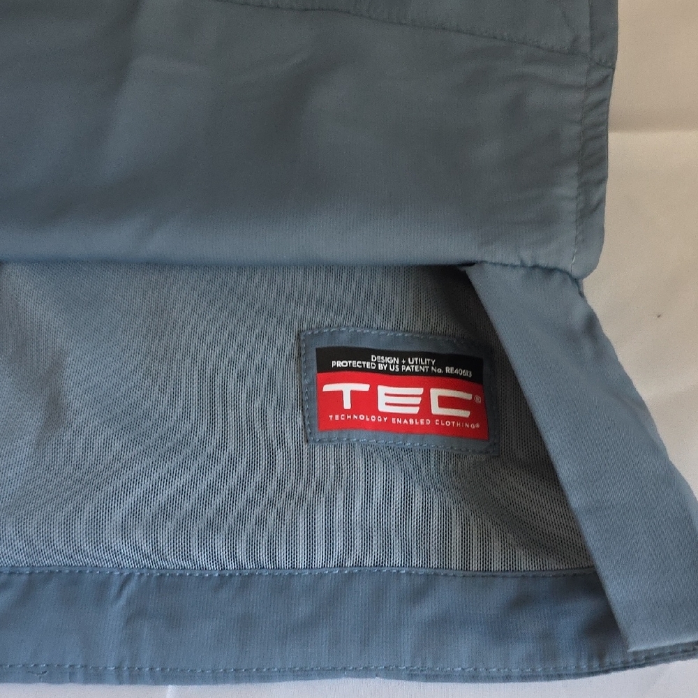 SCOTTeVEST Featherweight vest - 16 Hidden Pockets - size L - Cadet Blue - Picture 5 of 11